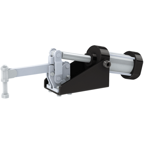 "T\/CLAMP AIR POWERED VERTICAL 450KG - TOGGLE CLAMP - VERTICAL HANDLE"