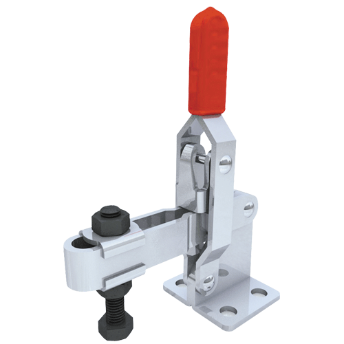 "T\/CLAMP VERTICAL FLAT  200KG - TOGGLE CLAMP - VERTICAL HANDLE"