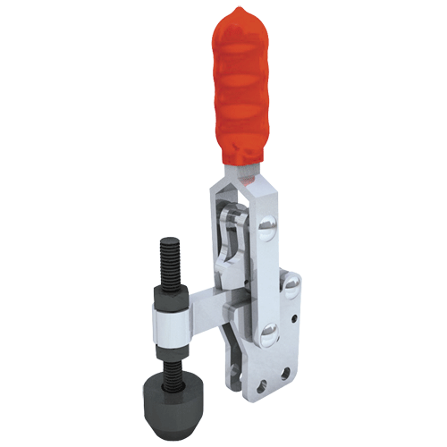 "T\/CLAMP VERTICAL STRAIGHT  150KG - TOGGLE CLAMP - VERTICAL HANDLE"