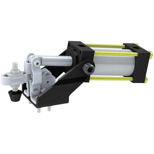 "T\/CLAMP AIR POWERED VERTICAL  91KG - TOGGLE CLAMP - VERTICAL HANDLE"