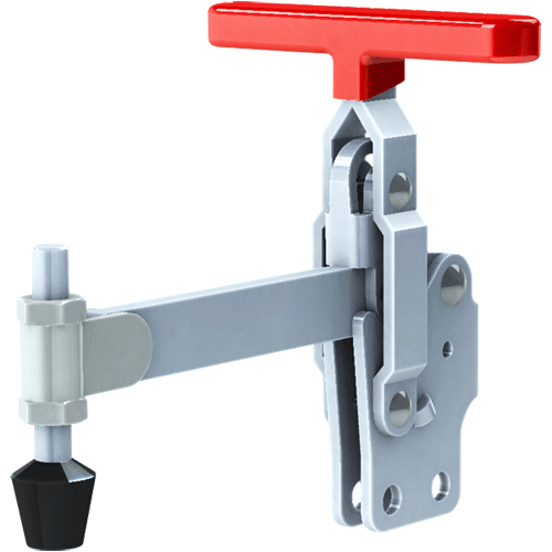 "T\/CLAMP VERTICAL STRAIGHT 227KG - TOGGLE CLAMP - VERTICAL HANDLE"