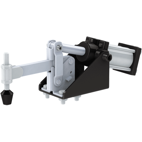 "T\/CLAMP AIR POWERED VERTICAL 340KG - TOGGLE CLAMP - VERTICAL HANDLE"