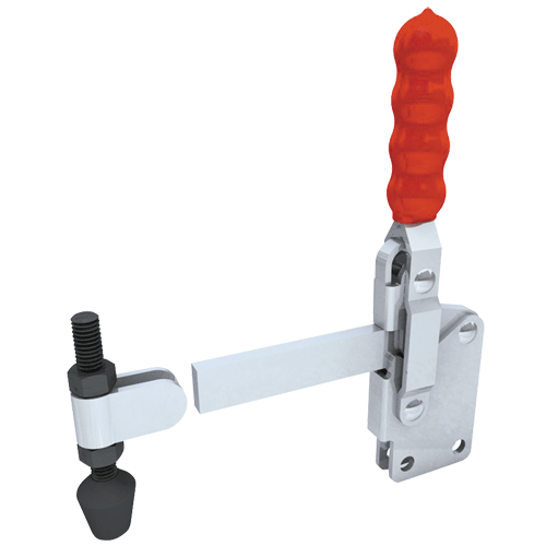 "T\/CLAMP VERTICAL STRAIGHT  340KG - TOGGLE CLAMP - VERTICAL HANDLE"