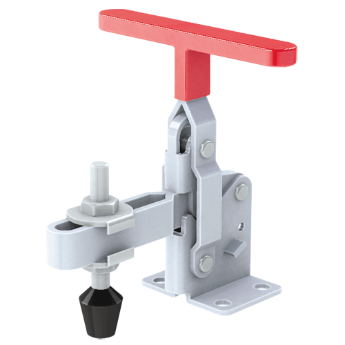 "T\/CLAMP VERTICAL LOW 340KG - TOGGLE CLAMP - LOW PROFILE"