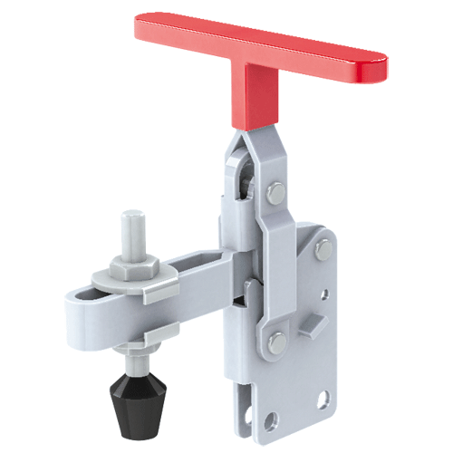 "T\/CLAMP VERTICAL STRAIGHT 340KG - TOGGLE CLAMP - VERTICAL HANDLE"