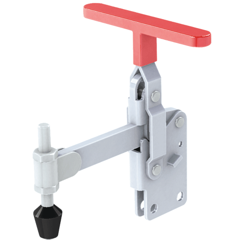 "T\/CLAMP VERTICAL STRAIGHT 340KG - TOGGLE CLAMP - VERTICAL HANDLE"