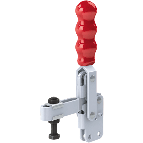 "T\/CLAMP VERTICAL STRAIGHT  250KG - TOGGLE CLAMP - VERTICAL HANDLE"