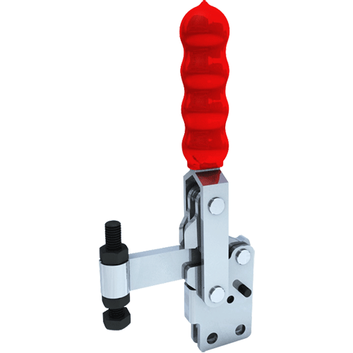 "T\/CLAMP VERTICAL STRAIGHT  250KG - TOGGLE CLAMP - VERTICAL HANDLE"