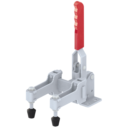 "T\/CLAMP VERTICAL FLAT   80-152KG - TOGGLE CLAMP - VERTICAL HANDLE"
