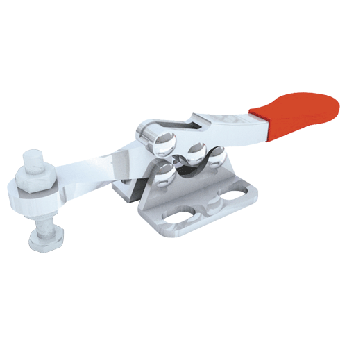 "T\/CLAMP HORIZONTAL FLAT   27KG  S\/S - TOGGLE CLAMP - HORIZONTAL HANDLE (S\/S)"
