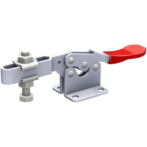 "T\/CLAMP HORIZONTAL FLAT   90KG  S\/S - TOGGLE CLAMP - HORIZONTAL HANDLE (S\/S)"
