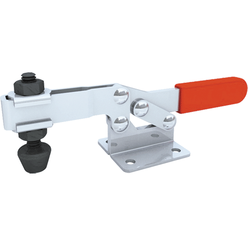"T\/CLAMP HORIZONTAL FLAT  100KG - TOGGLE CLAMP - HORIZONTAL HANDLE"