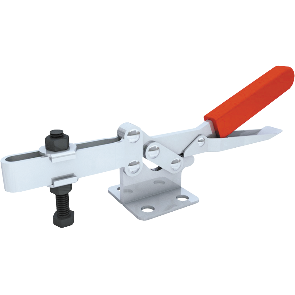 "T\/CLAMP HORIZONTAL FLAT  300KG - TOGGLE CLAMP - HORIZONTAL HANDLE"