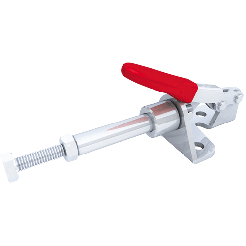 "T\/CLAMP PUSH\/PULL FLAT    45KG S\/S - TOGGLE CLAMP - STRAIGHT LINE ACTION"