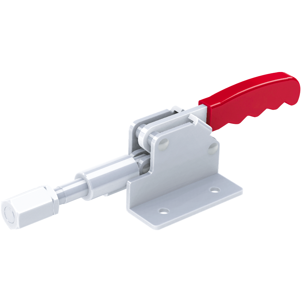 "T\/CLAMP PUSH\/PULL FLAT   160KG - TOGGLE CLAMP - STRAIGHT LINE ACTION"