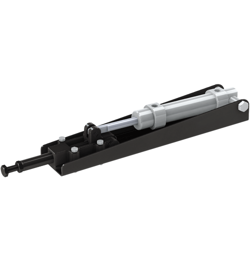 "T\/CLAMP AIR POWERED PUSH\/PULL  600KG - TOGGLE CLAMP - STRAIGHT LINE ACTION"