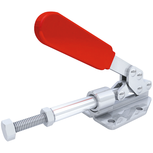 "T\/CLAMP PUSH\/PULL FLAT   180KG - TOGGLE CLAMP - STRAIGHT LINE ACTION"