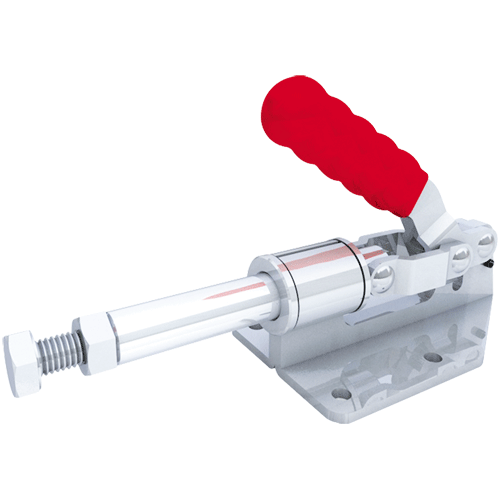 "T\/CLAMP PUSH\/PULL FLAT   180KG - TOGGLE CLAMP - STRAIGHT LINE ACTION"