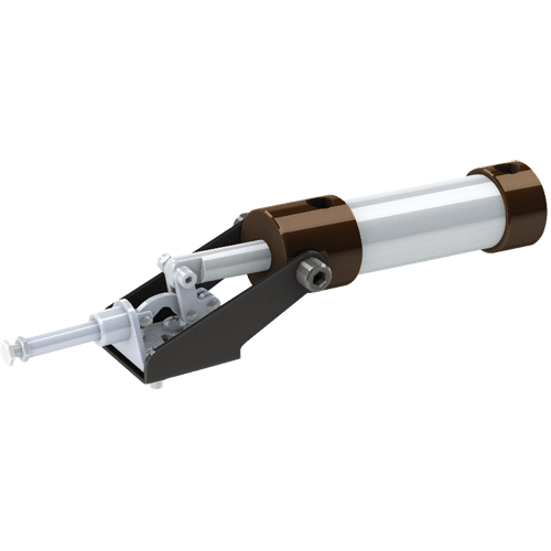 "T\/CLAMP AIR POWERED PUSH\/PULL   45KG - TOGGLE CLAMP - STRAIGHT LINE ACTION"