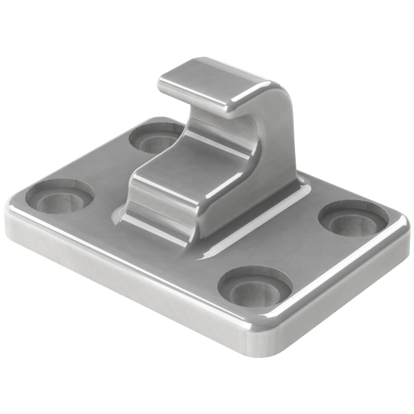 "T\/CLAMP SPARE LATCH PLATE ONLY S\/S - SPARE PLATE FOR GH-40370 - S\/STEEL"