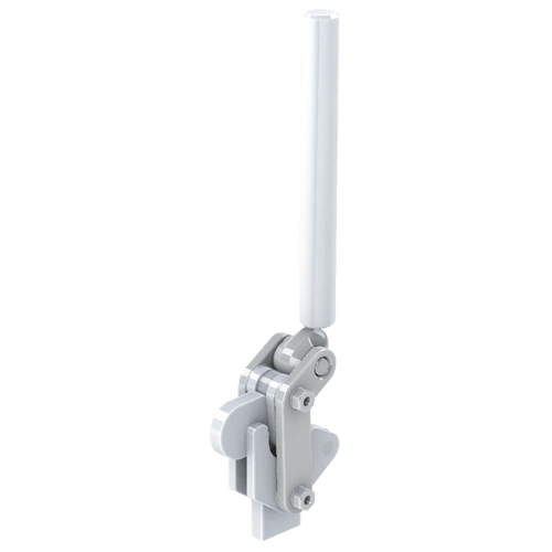 "T\/CLAMP H\/D WELDABLE  FLAT    500KG - TOGGLE CLAMP - VERTICAL HANDLE"