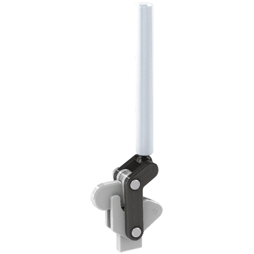 "T\/CLAMP H\/D WELDABLE  FLAT    200KG - TOGGLE CLAMP - VERTICAL HANDLE"