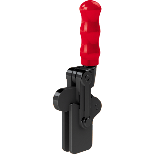 "T\/CLAMP H\/D WELDABLE  FLAT    300KG - TOGGLE CLAMP - VERTICAL HANDLE"