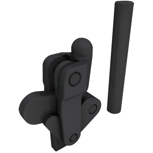 "T\/CLAMP H\/D WELDABLE  FLAT   1000KG - TOGGLE CLAMP - VERTICAL HANDLE"