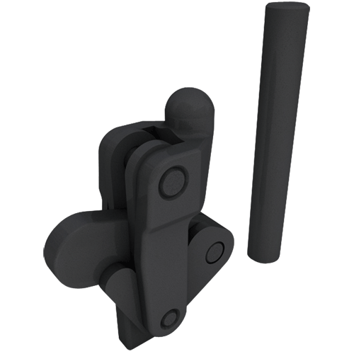 "T\/CLAMP H\/D WELDABLE  FLAT   2000KG - TOGGLE CLAMP - VERTICAL HANDLE"