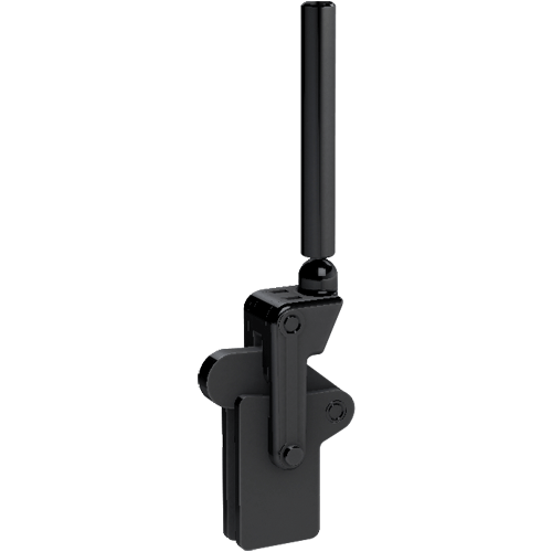"T\/CLAMP H\/D WELDABLE  FLAT   1200KG - TOGGLE CLAMP - VERTICAL HANDLE"