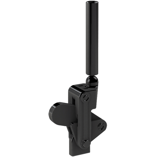 "T\/CLAMP H\/D WELDABLE  FLAT   2400KG - TOGGLE CLAMP - VERTICAL HANDLE"