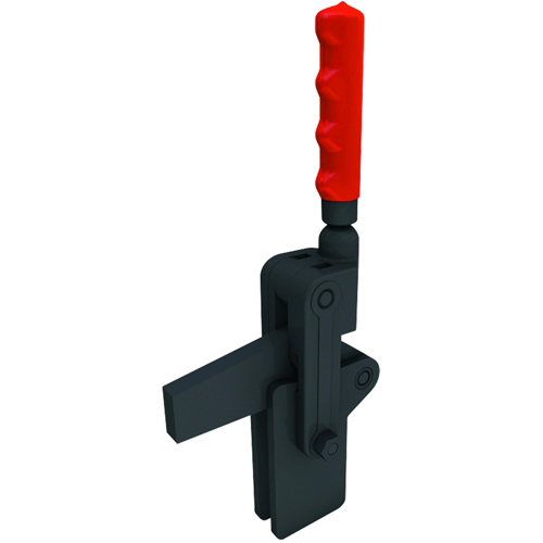 "T\/CLAMP H\/D WELDABLE  FLAT   2400KG - TOGGLE CLAMP - VERTICAL HANDLE"