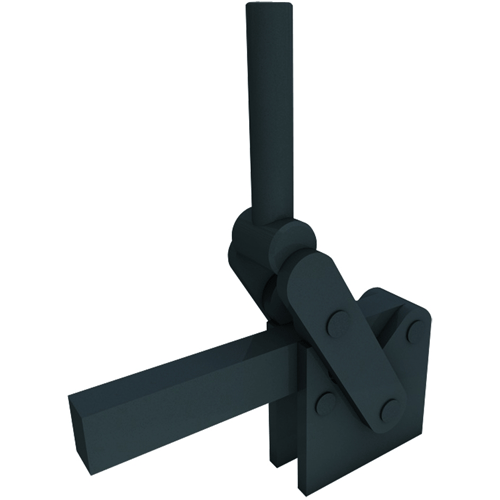 "T\/CLAMP H\/D WELDABLE  FLAT   1600KG - TOGGLE CLAMP - VERTICAL HANDLE"