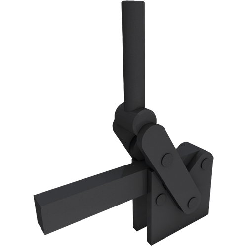 "T\/CLAMP H\/D WELDABLE  FLAT   2500KG - TOGGLE CLAMP - VERTICAL HANDLE"
