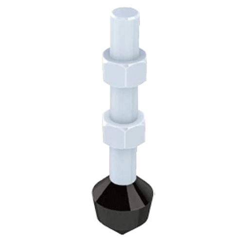 "SPINDLE CONE CUSH-TIP 3\/8\" X 89MM - NEOPRENE CUSHION CAP  22.2MM"