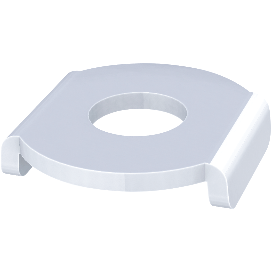 Weebll S ジャンク T/CLAMP WASHER 4MM #8 SPINDLE - FLANGED WASHER - 4MM & #8 SPINDLE