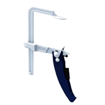 "CLAMP F  300MM LEVER HANDLE STR GH - SIZE\/DEPTH 300X140MM-RAIL 25 X12MM"
