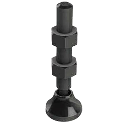 "SPINDLE SWIVEL FOOT M10 X85MM - METAL HEAD 15X20MM"