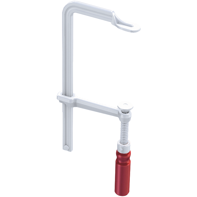"CLAMP F  500MM SCREW HANDLE GH - SIZE\/DEPTH 500X120MM-RAIL 25 X12MM"