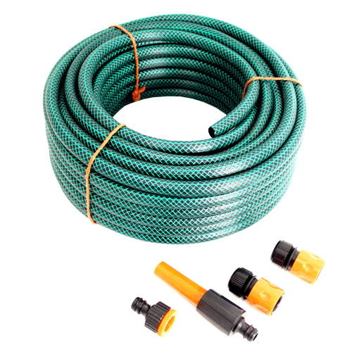GARDEN HOSE PIPE 12MM X 20M KIT HOSE PIPE & FITTING KIT Fowkes Bros