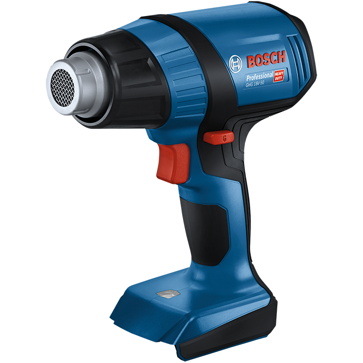 "HEAT GUN CORDL 300-500\u00b0C 18V BOS SOLO - AIR VOLUME 175 L\/MIN (MACHINE ONLY)"