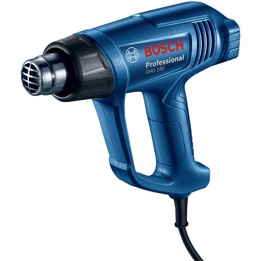 "HEAT GUN  60-550\u00b0C 1800W BOS - AIR VOLUME 350-550 L\/MIN (3 SPEED)"
