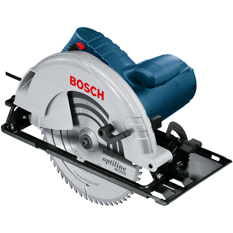 "SAW CIRCULAR WOOD 235MM 2050W BOS - BLADE 235MM (85MM CUT DEPTH)"