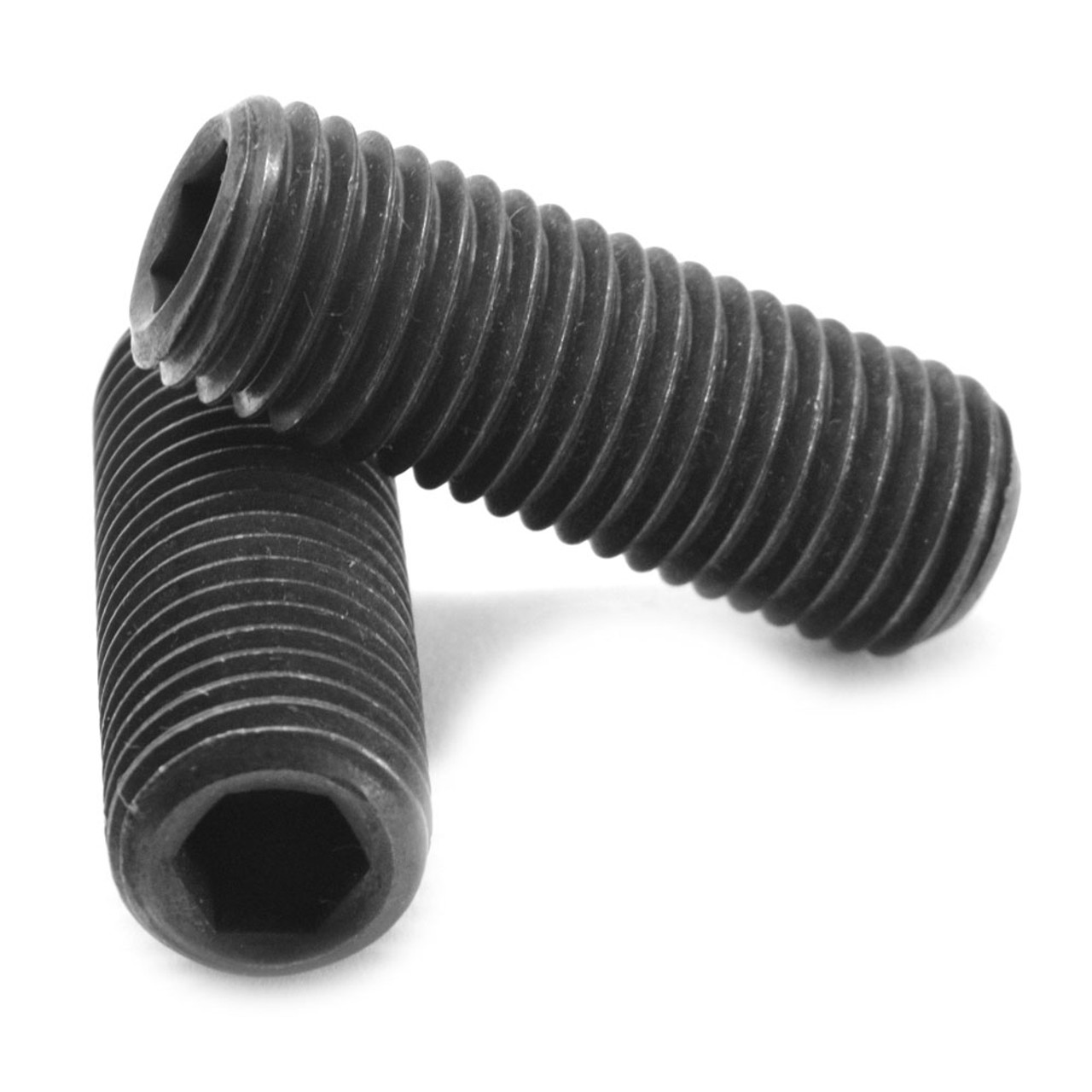 GRUB SCREW BLACK 3 X 5MM - DIN 916 - PLAIN CUP POINT | Fowkes Bros