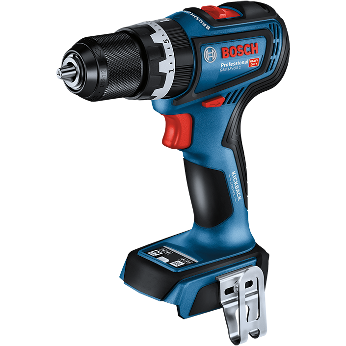 "DRILL  CORDLESS 13MM  90NM BL BOS SOLO - 18V BRUSHLESS (MACHINE ONLY)"