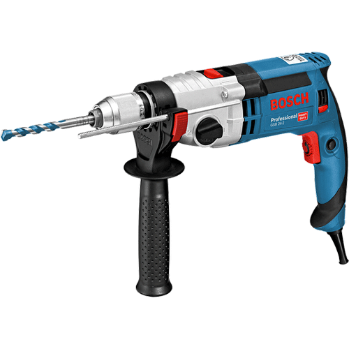 "DRILL  IMPACT 13MM 1100W BOS - KEYLESS CHUCK (MECHANICAL 2 SPEED)"