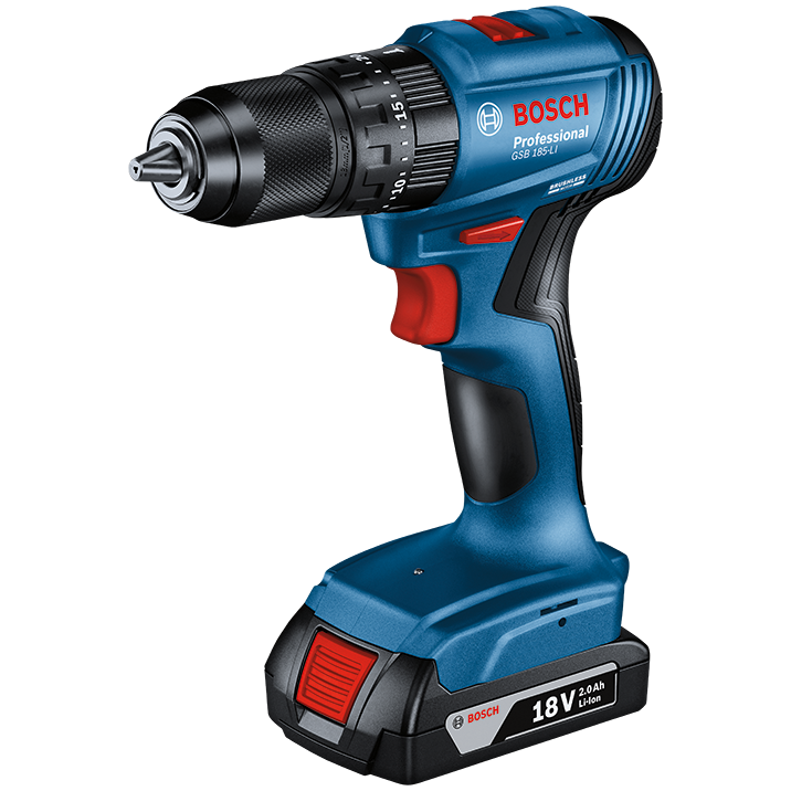 "DRILL  CORDLESS KIT 13MM  50NM BL BOS - 18V BATT (1X2AH) & CHARGER (BRUSHLESS)"