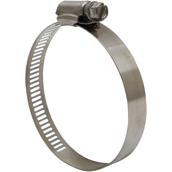 "HOSE CLAMP  FULL S\/S 304 133 - 159MM - W4 PERFORATED 12MM BAND (S\/S GR 304)"