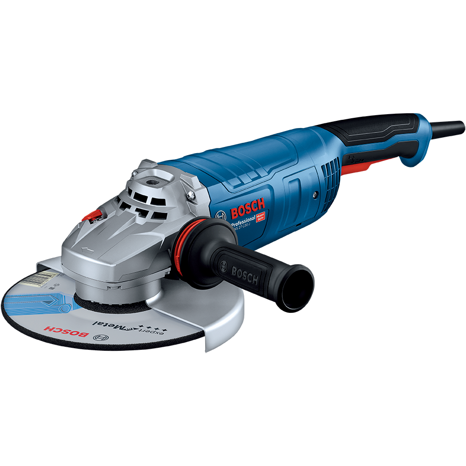 "ANGLE GRINDER 230MM 2600W BOS - CORDED STANDARD SWITCH"