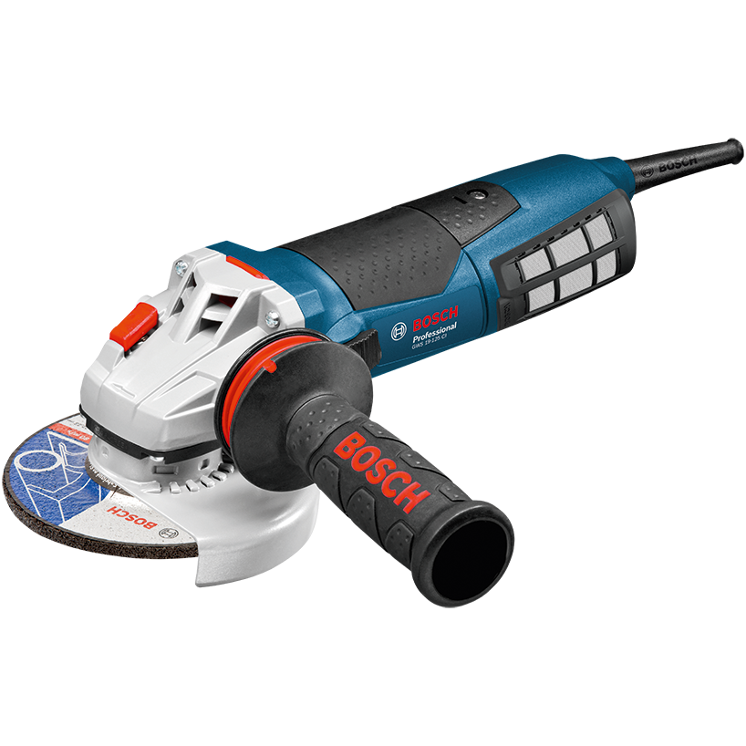 "ANGLE GRINDER 125MM 1900W BOS - CORDED STANDARD SWITCH"
